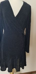 Michael Kors sparkly faux wrap dress, XL
